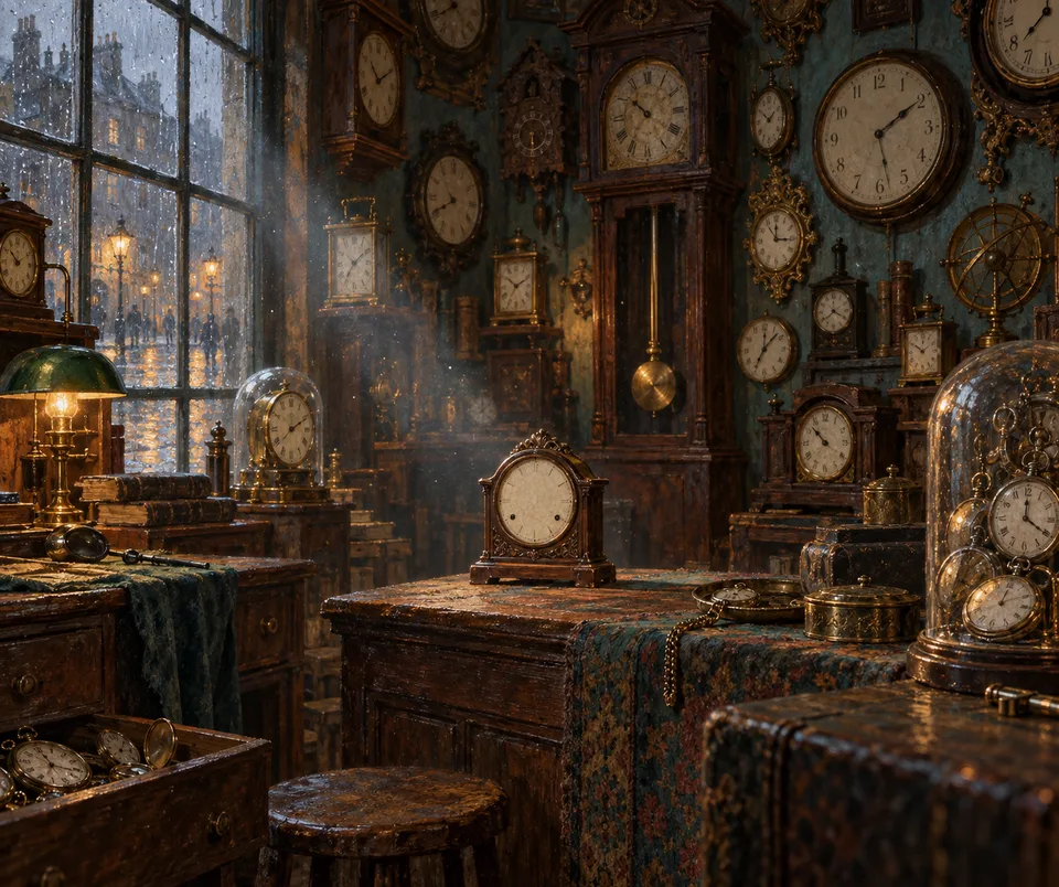 The Shop Where No Two Clocks Agree