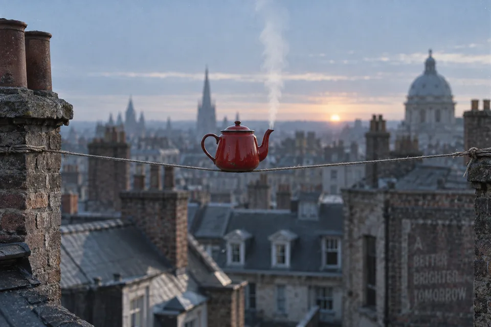 Tightrope Teapot